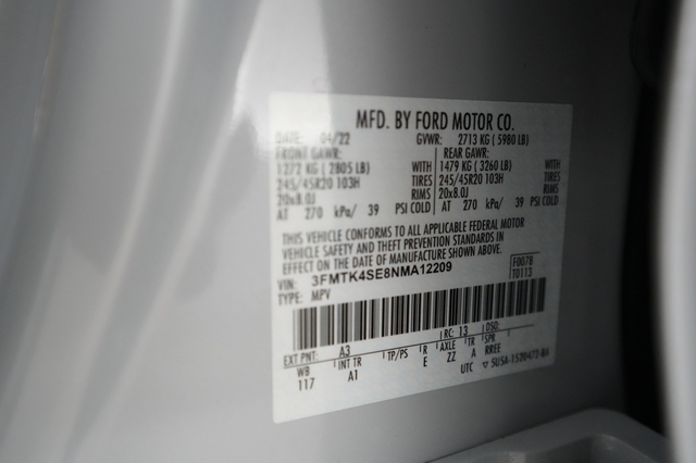 2022 Ford Mustang Mach-E