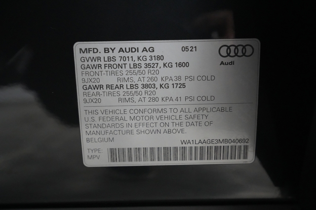 2021 Audi e-tron