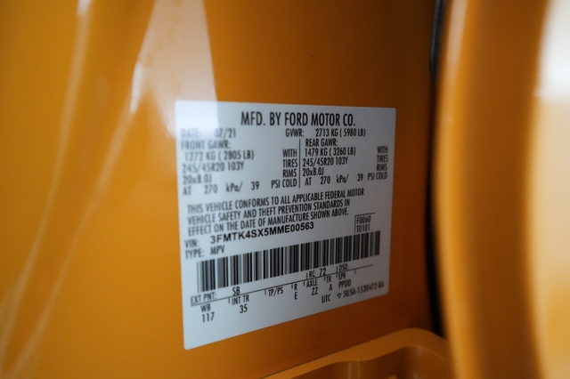 2021 Ford Mustang Mach-E