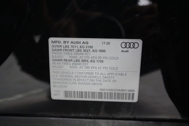 2021 Audi e-tron