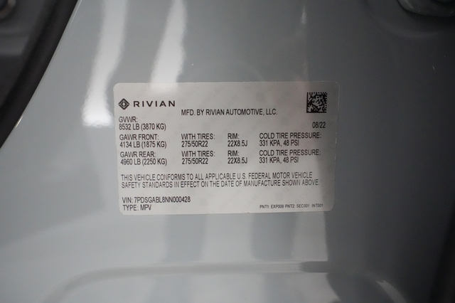 2022 Rivian R1S