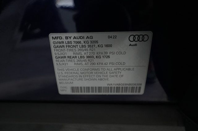 2022 Audi e-tron