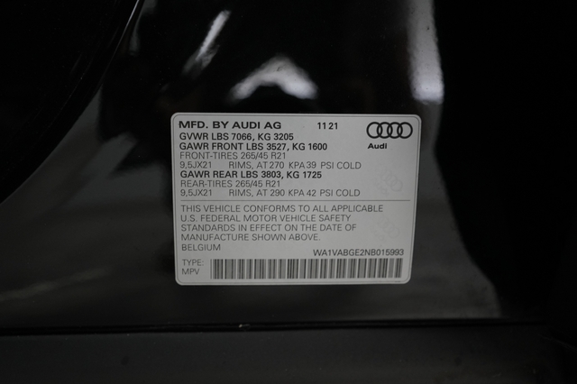 2022 Audi e-tron