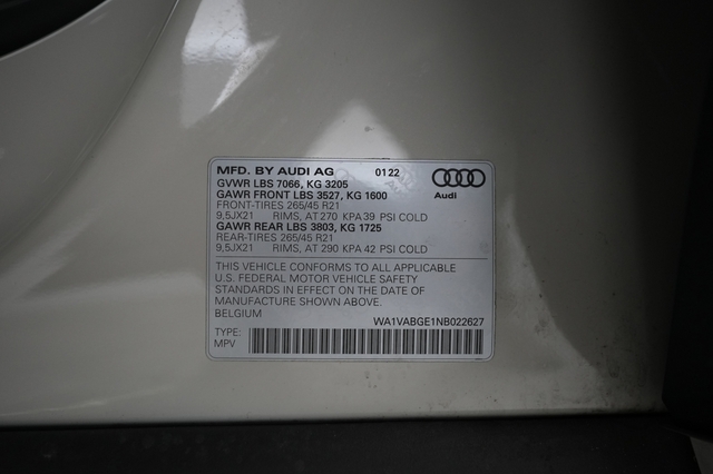 2022 Audi e-tron