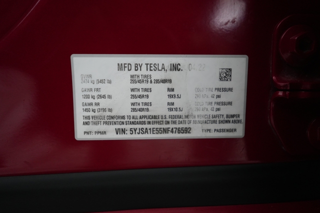 2022 Tesla Model S