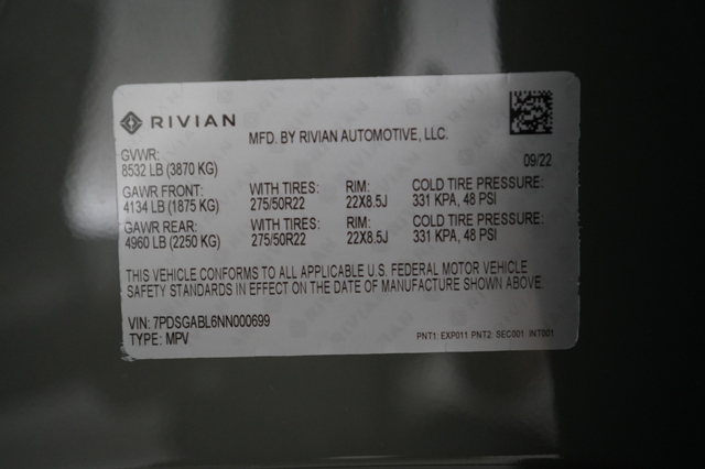 2022 Rivian R1S