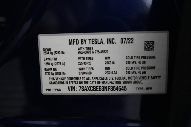 2022 Tesla Model X