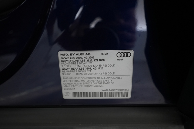 2022 Audi e-tron