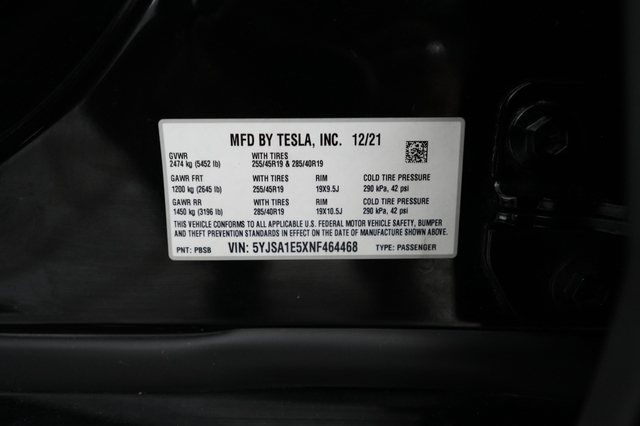 2022 Tesla Model S