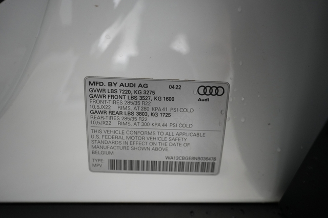 2022 Audi e-tron S Sportback