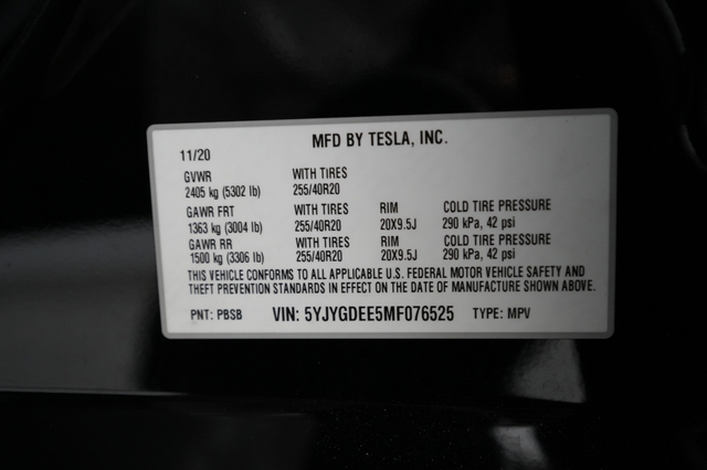 2021 Tesla Model Y