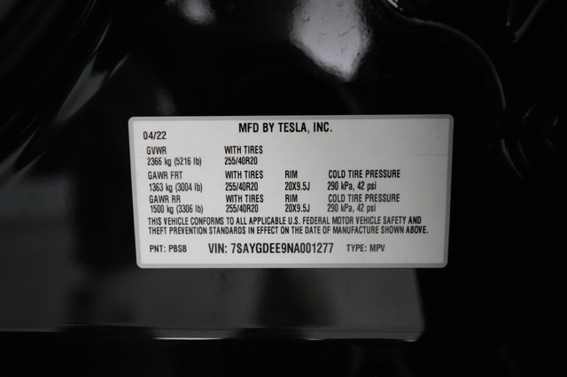 2022 Tesla Model Y