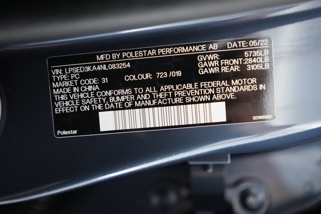 2022 Polestar 2