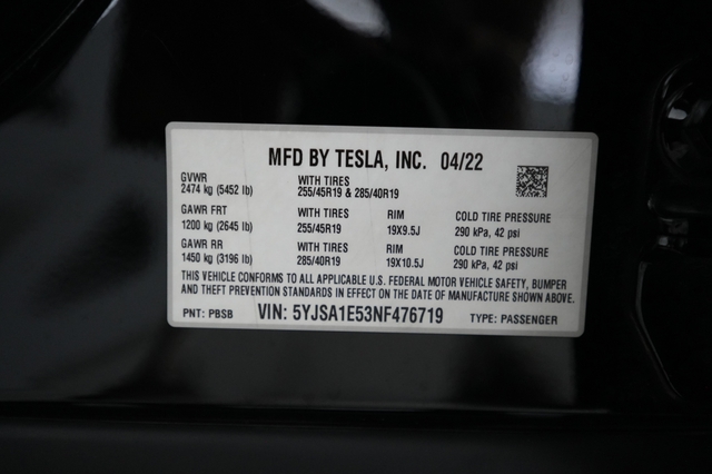 2022 Tesla Model S