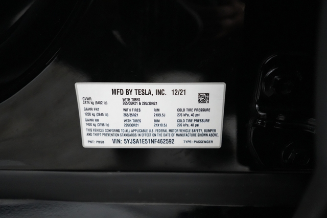 2022 Tesla Model S