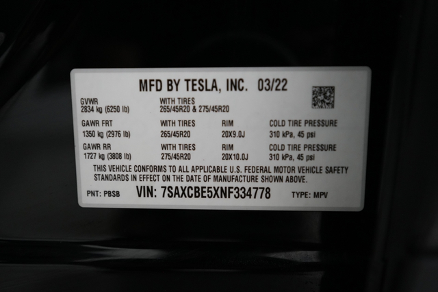 2022 Tesla Model X