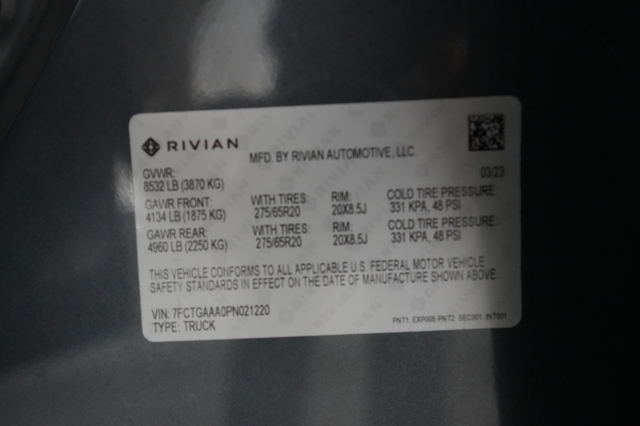 2023 Rivian R1T