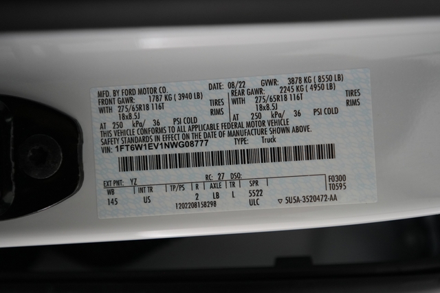 2022 Ford F-150 Lightning