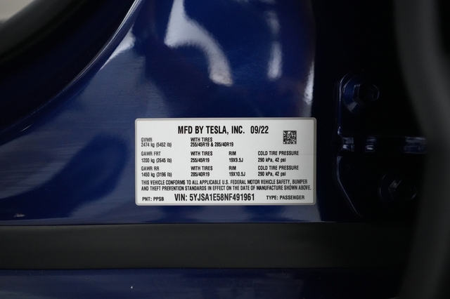 2022 Tesla Model S