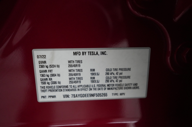 2022 Tesla Model Y