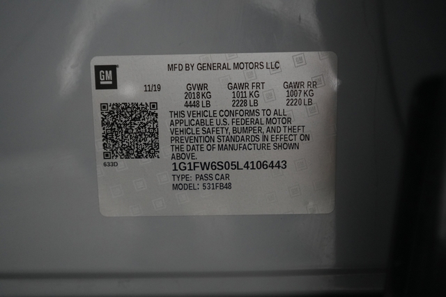 2020 Chevrolet Bolt EV