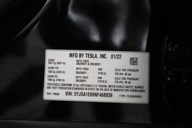 2022 Tesla Model S