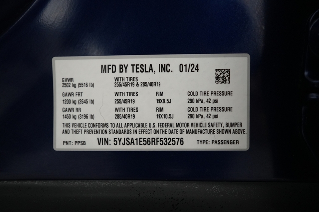 2024 Tesla Model S