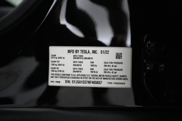 2022 Tesla Model S
