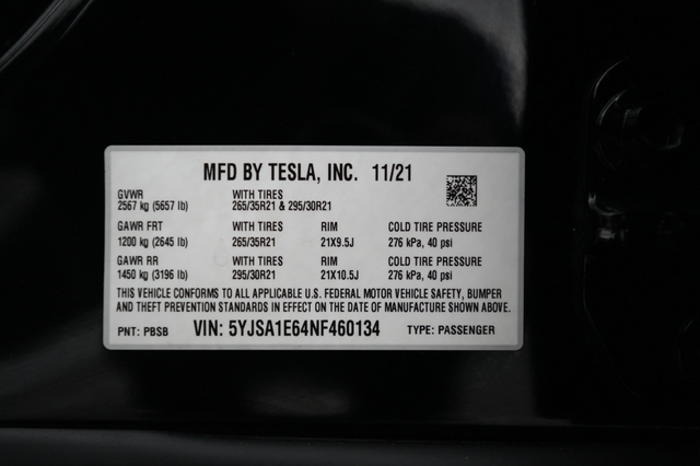 2022 Tesla Model S