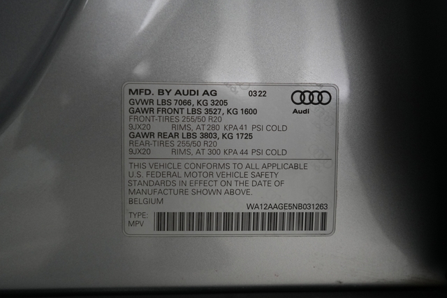 2022 Audi e-tron Sportback