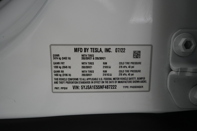 2022 Tesla Model S