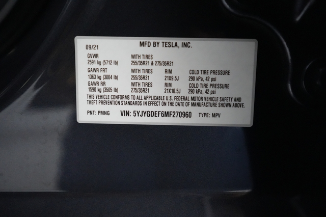 2021 Tesla Model Y