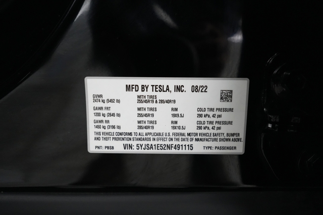 2022 Tesla Model S