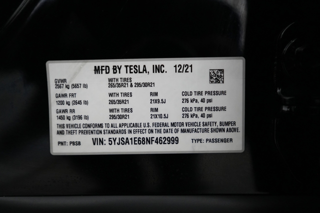 2022 Tesla Model S