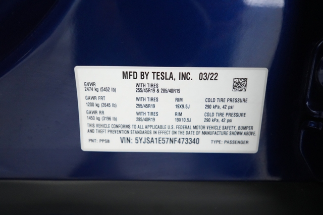 2022 Tesla Model S