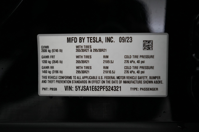 2023 Tesla Model S