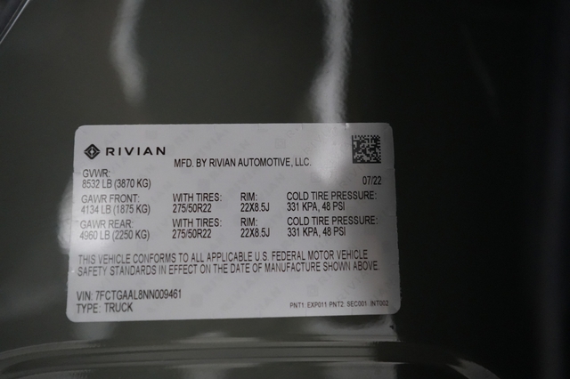 2022 Rivian R1T