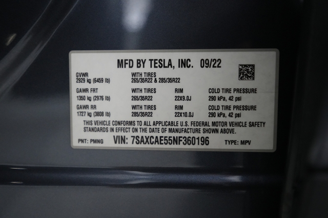 2022 Tesla Model X