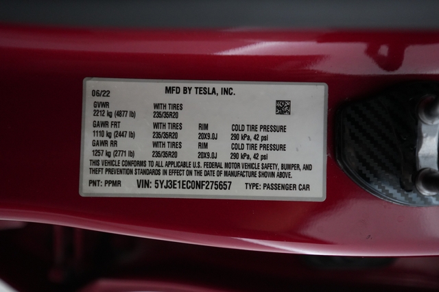 2022 Tesla Model 3