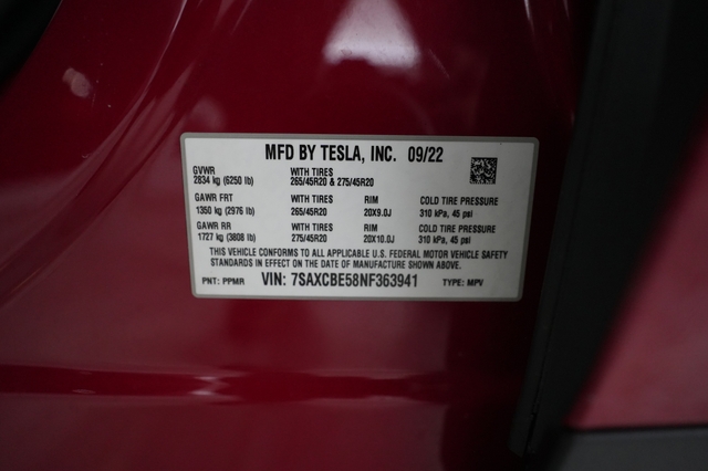 2022 Tesla Model X