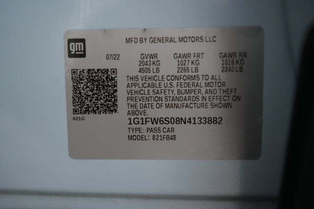 2022 Chevrolet Bolt EV