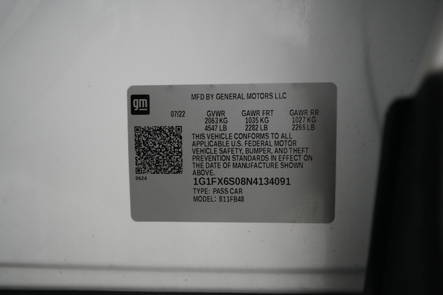 2022 Chevrolet Bolt EV