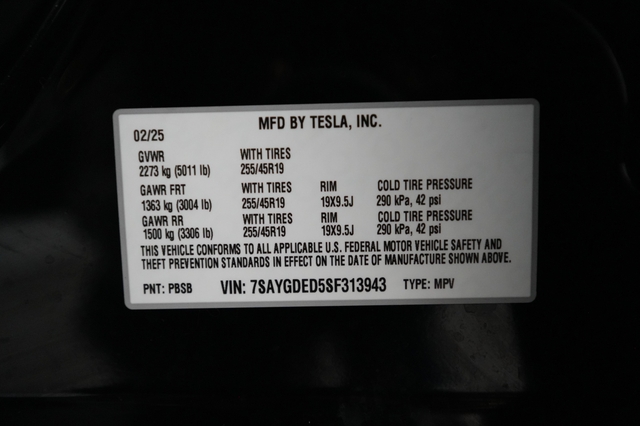 2025 Tesla Model Y