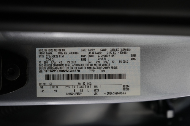 2022 Ford F-150 Lightning