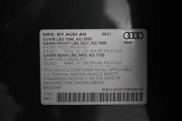 2022 Audi e-tron