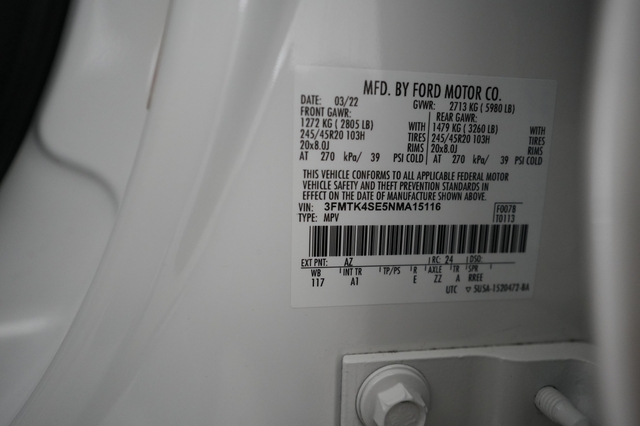 2022 Ford Mustang Mach-E