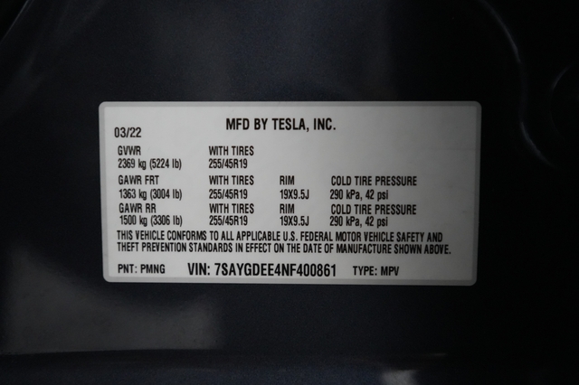 2022 Tesla Model Y