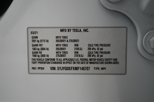 2021 Tesla Model Y