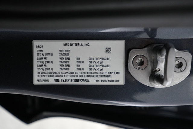2022 Tesla Model 3
