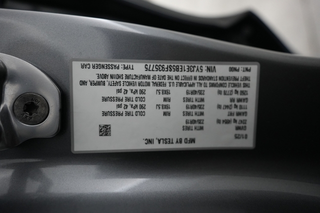 2025 Tesla Model 3